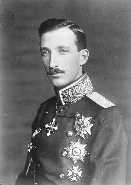 The King of Bulgaria, a new portrait. 1924