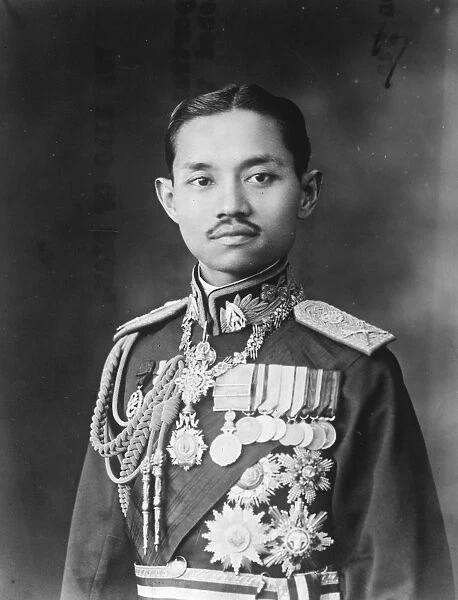The King of Siam. 5 March 1927