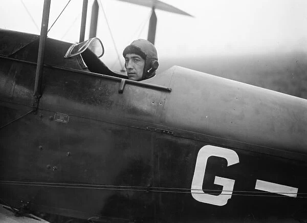 The Kings Cup Air Race. Captain W J McDonough. 9 July 1926