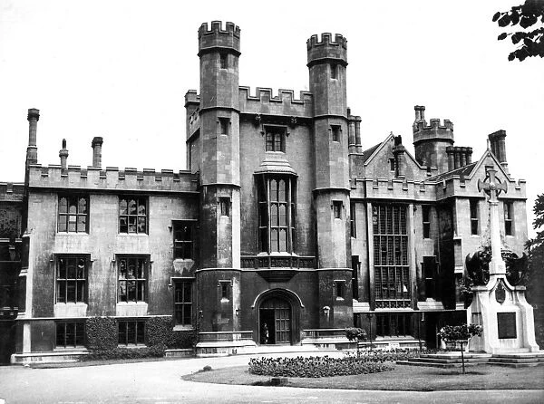 Lambeth Palace, London, the home of the Archbishop of Canterbury, England