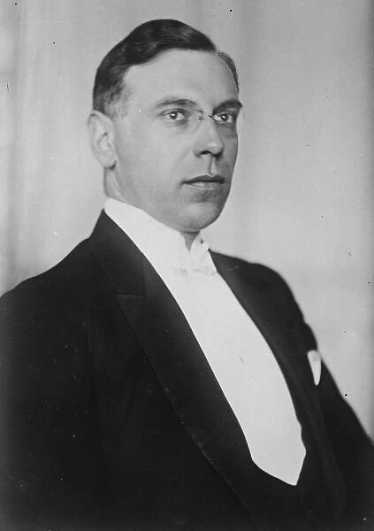 Latvias Minister of foreign affairs M Meirovics 1 June 1923