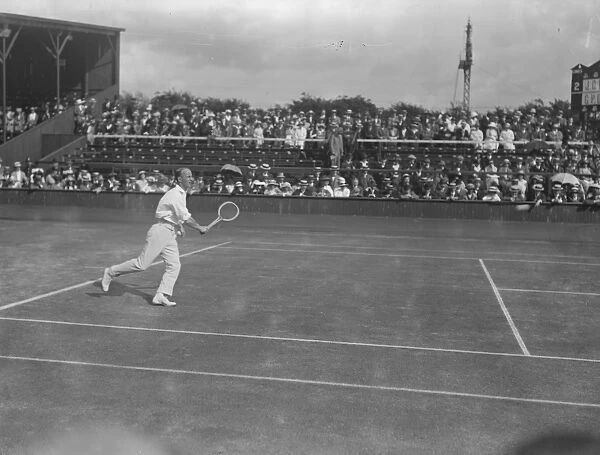 Lawn Tennis Championships at Wimbledon J C Parke 4 May 1921