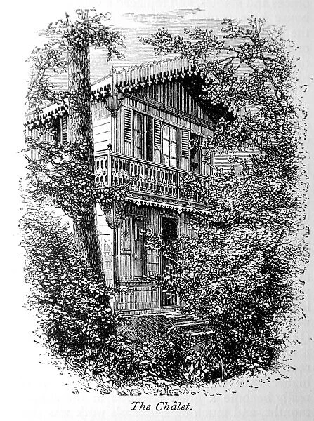 The Life of Charles Dickens The Chalet at Gadshill Place. Dickens property at