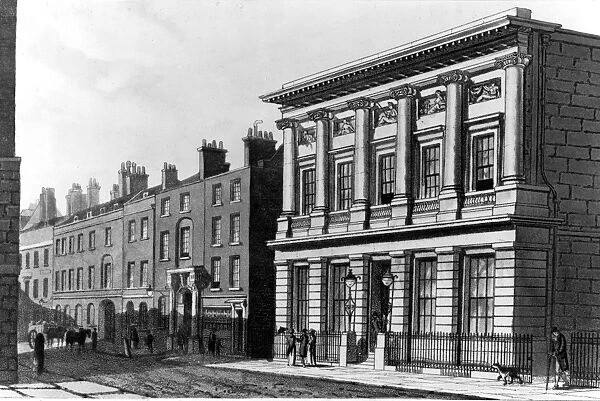 The London Commercial Sale Rooms, built in 1811 and rebuilt in 1859, remained open