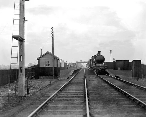 London and North Eastern Railway Wetherby Racecourse Station. 31 October 1924