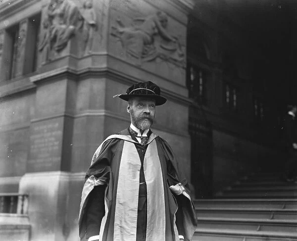 The London University Poll at South Kensington. Sir Sydney Russell Wells the elected member