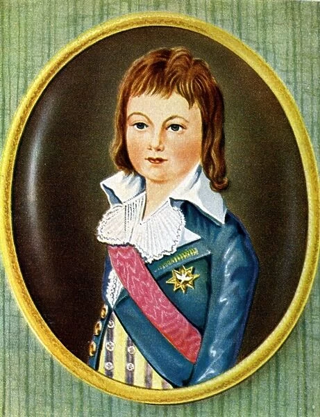 Louis XVII of France, also Louis VI of Navarre (March 27, 1785 - June 8, 1795)