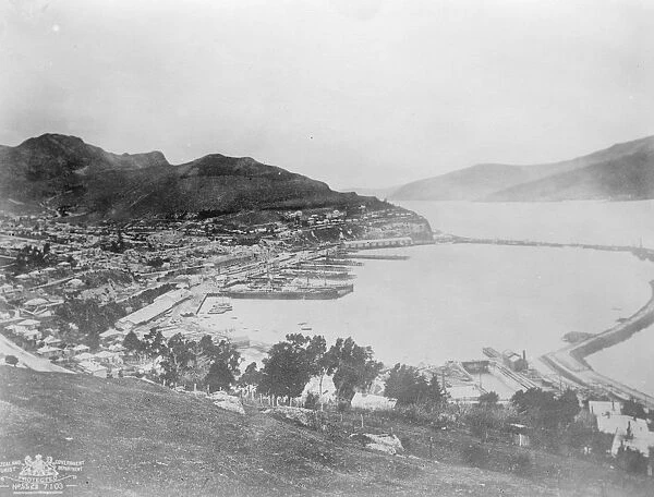 Lyttelton Harbour, New Zealand. 13 April 1922