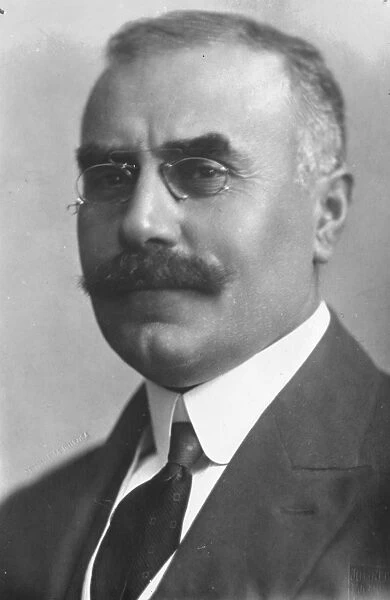 M Angelescu, Romanian Minister of Public Instruction. 25 November 1927