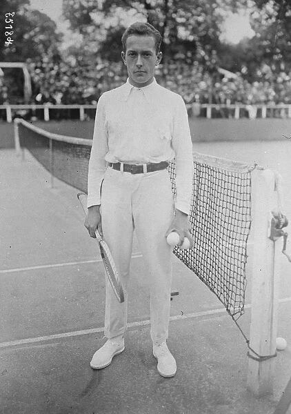 M Cochet, The French tennis player 17 December 1925