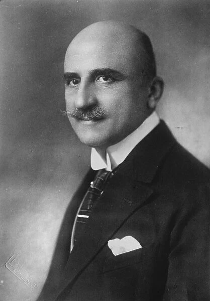 M Cofinas minister of finance for Greece 13 April 1923