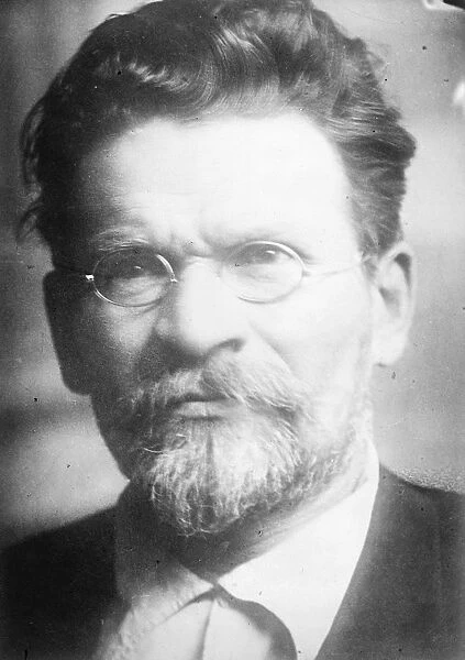 M Kalinin, President of Soviet Russia 25 February 1924