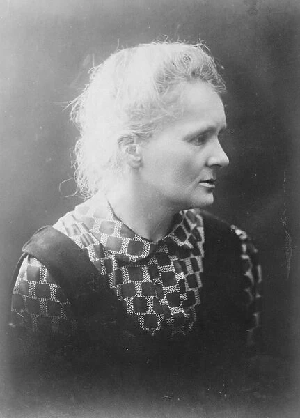 Madame Curie, the worlds most famous scientist. 2 December 1922