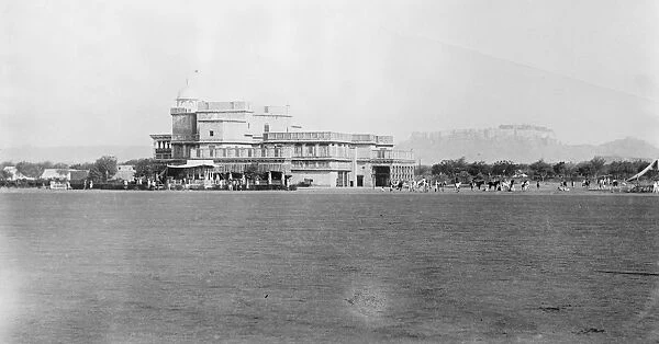 The Maharajah of Jodhpurs visit to London The Maharajahs private polo ground