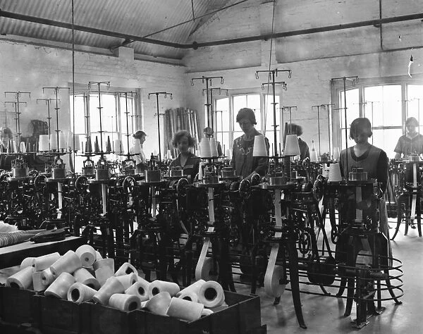 The making of veritas incandescent gas antlers The sewing room 7 December 1922