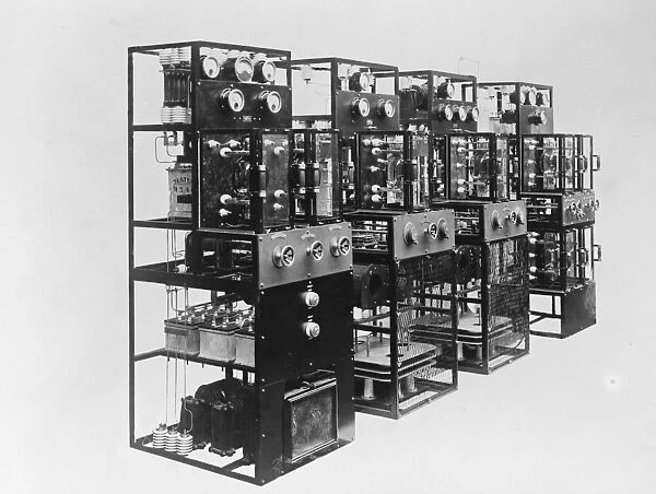 The Marconi standard broadcasting transmitter as supplied to British Broadcasting stations