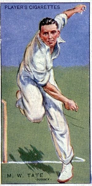 Maurice W Tate (Sussex) - cricketer 1930 - ?TopFoto