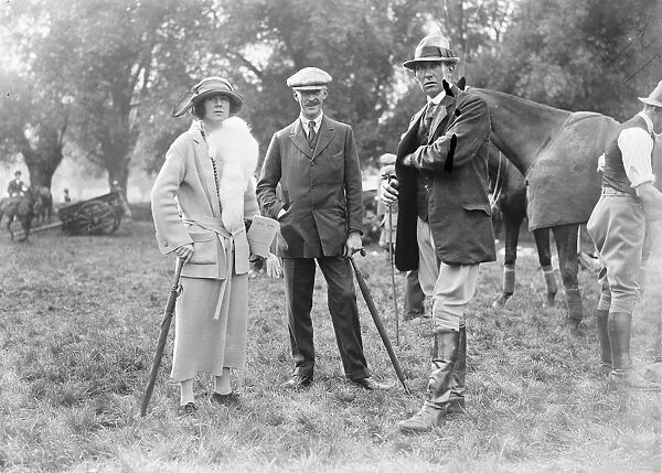 Melton Mowbray Agricultural Show Captain and Mrs Marshall Robertson Holmepierre