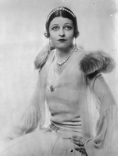 Miss Adrienne Brune. Musical comedy actress. 1927
