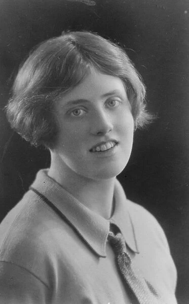 Miss Barbara Martin Hurst, who drew the Derby winner in the Authors Club Sweepstake