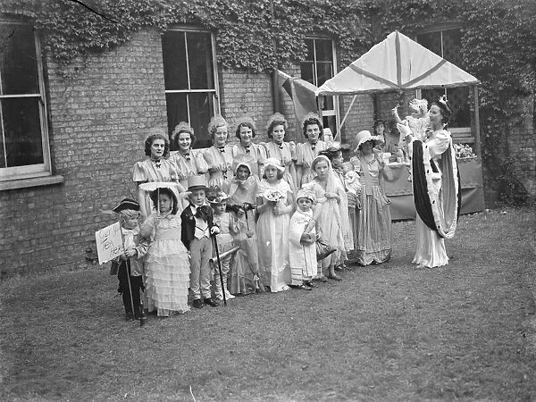 Miss Capp at the Erith fete. 1939