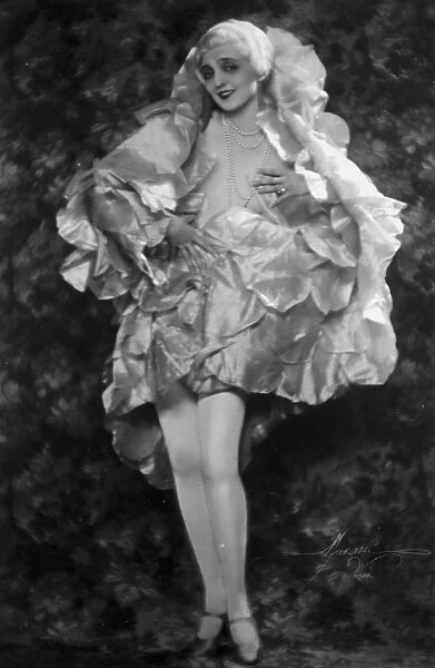 Mlle Maria Ley, as she appears in the latest Vienna revue, The Snow Queen