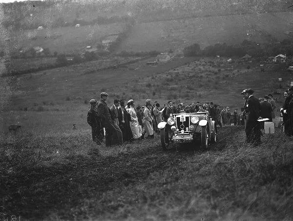 Motor hill climb car club. 1935