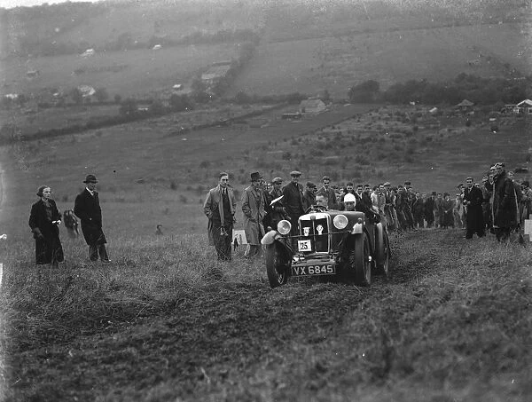 Motor hill climb Farrington. 1935