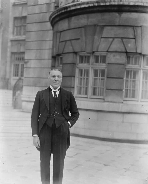 Mr Benini, Head of the Piccadilly Restuarant 26 June 1923