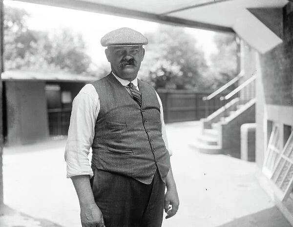 Mr Martin. Head Groundsman at the Oval. 10 July 1926