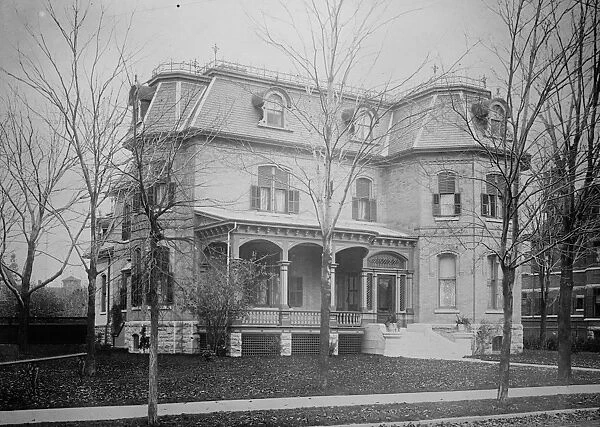 Mr Wilfred Lauriers residence in Ottawa. 1 November 1921
