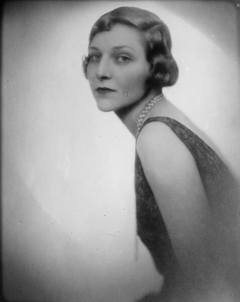 Mrs Kidston, wife of Commander Glen Kidston. 6 November 1929