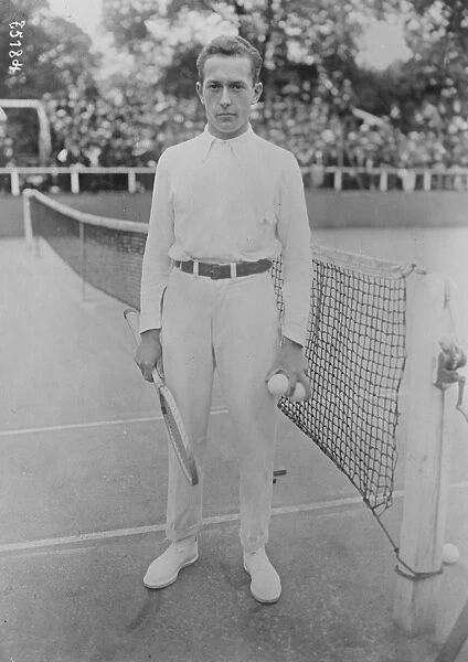 N Cochet French Tennis Champion 15 June 1922