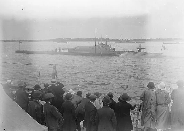 Naval review at Spithead Submarine M 3 25 July 1924