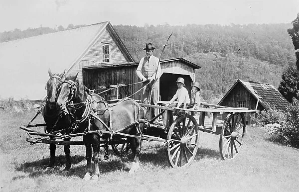 New American President on his fathers farm. 13 August 1923