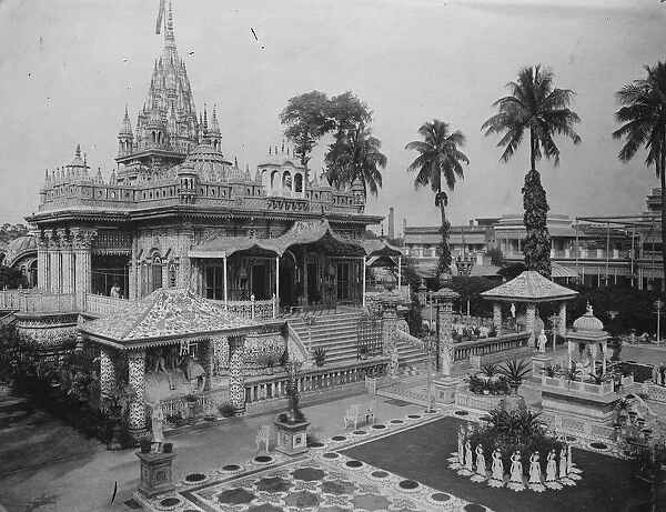 The new Badri das Temple at Calcutta. 21 March 1928