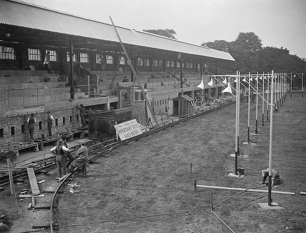 New Brixton greyhound track built in record time. When the new Brixton greyhound