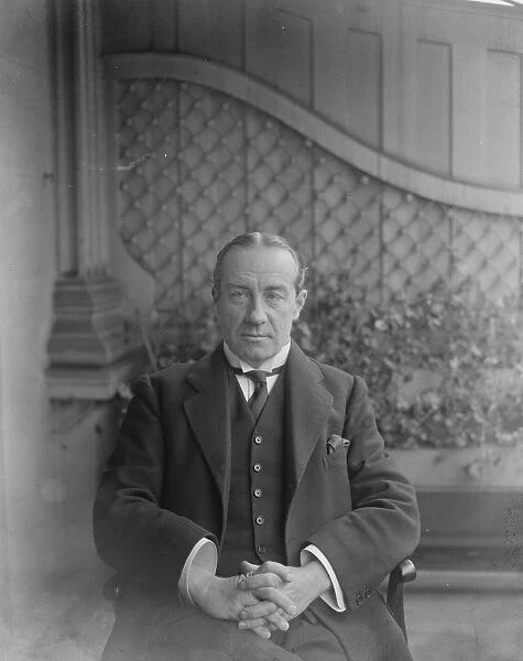 New Chancellor of the Exchequer. Mr Stanley Baldwin. 21 October 1922