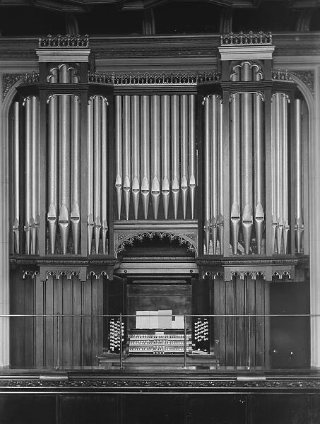 The new organ installed by the King in the chapel royal, St James Palace 9 February