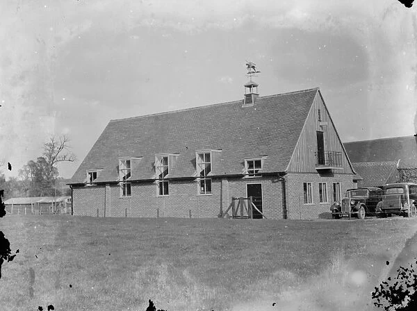 The New Parish Hall in Farningham, Kent. 2 May 1938