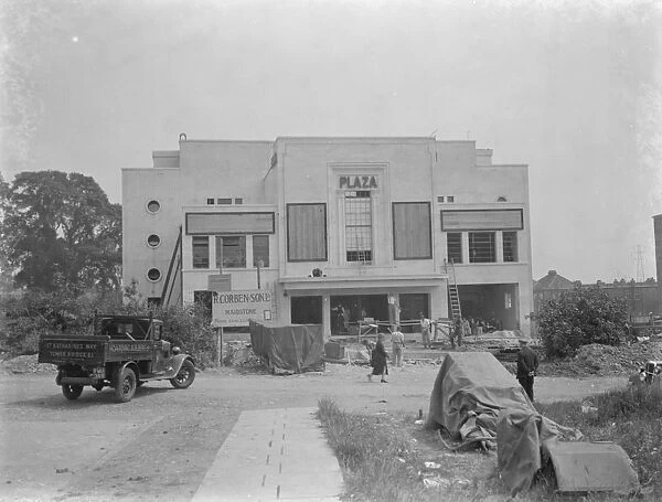 The new plaza cinema in Blackfen, Kent. 1937