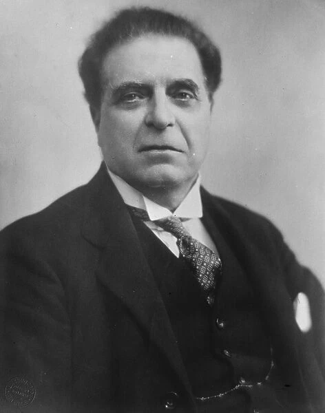 New portrait of Mascagni, famous composer of Cavalleria Rusticana. 27 May 1929