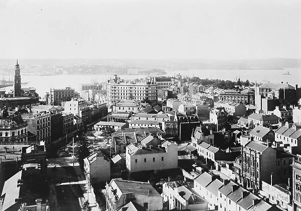 New South Wales, Australia Sydney from Milsons point 26 March 1920