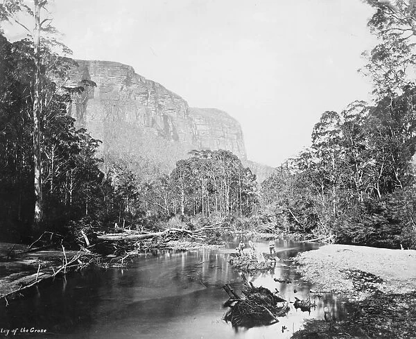 New South Wales. The Blue Mountains, showing the Valley Grose. 2 April 1927