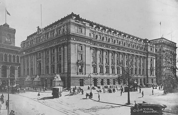 The New York Custom House America 21 September 1920