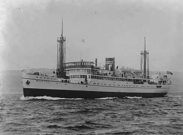 Note worthy vessel. The new motor ship Malaita built by Barclay, Cyrle and Co