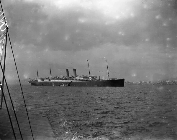 The ocean liner, RMS Adriatic 1 February 1925