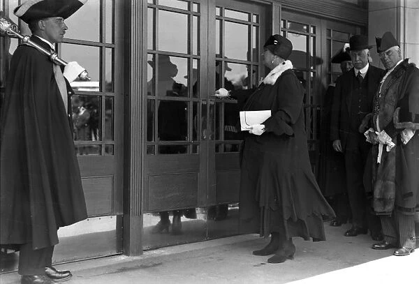 Official opening of Hastings new railway station. 6 July 1931