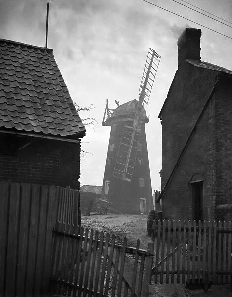 The Old Trickermill, Woodbridge, Suffolk. 1926