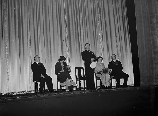 Opening of Ritz Cinema, Erith. 2 August 1937